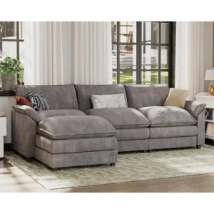 119” Modular Oversized Sectional Sofa,